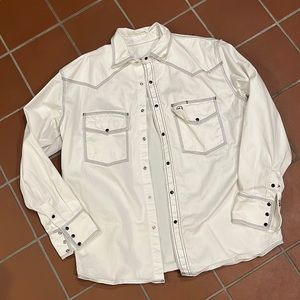 Western Welder Mens Pearl Snap